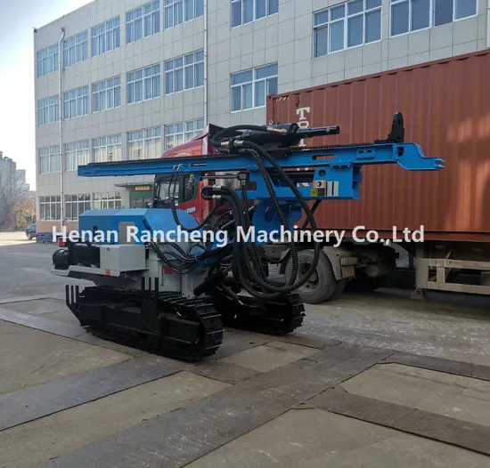 Hydraulic Blast Hole Rock Borehole Multifunctional Core Water Well Drilling Rig Machine