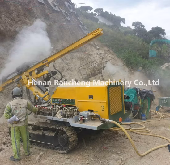 Hydraulic Blast Hole Rock Borehole Multifunctional Core Water Well Drilling Rig Machine