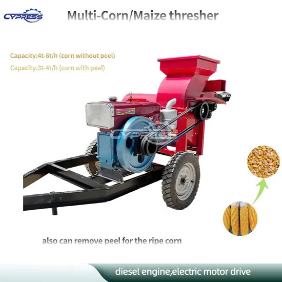 Corn Threshing Machine Threshing Machine Multifunctional Machine for Farm Corn Thresher